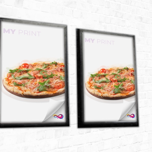 Bâche pub rétro éclairée R/V HD B1 510g - Acoma