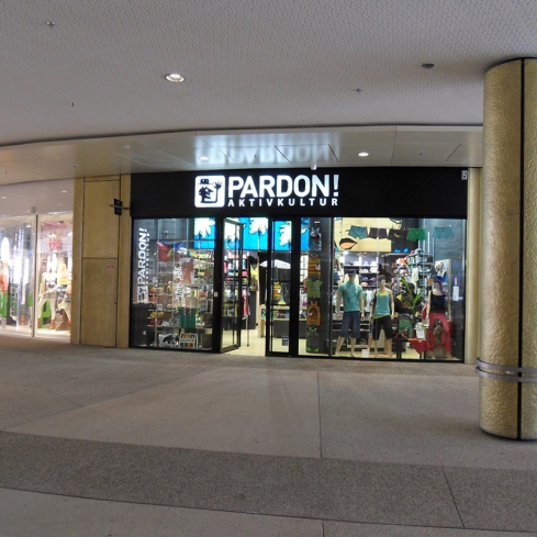 Caisson lumineux pour enseigne de magasin simple face - Galgarine