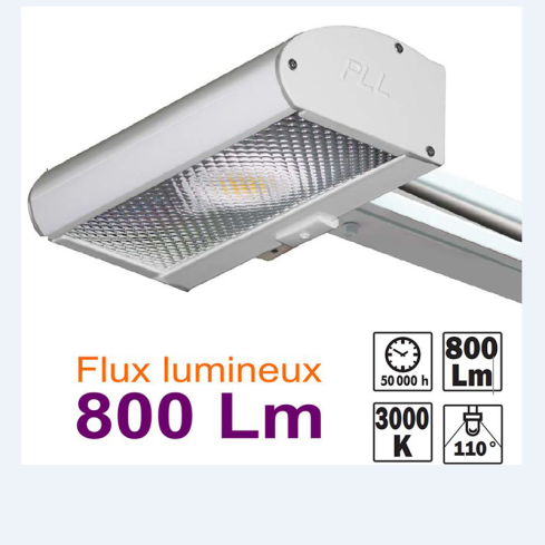 Eclairage panneau pub spot Led - Bull Run