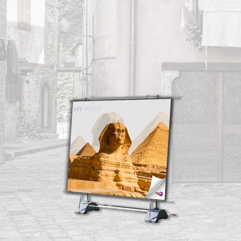 Mur stand Photocall extérieur - Isis