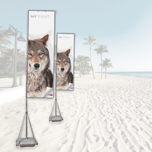 Drapeau & pavillon publicitaire grand - Tyr