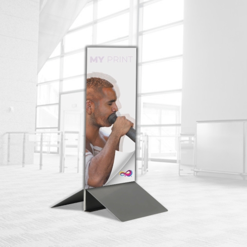 Totem panneau et pied - Tharcios