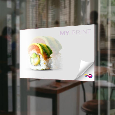 Vinyle adhésif pub monomère - Comanche