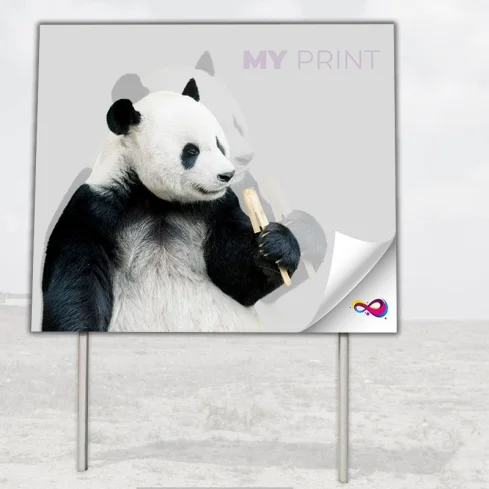 Panneau publicitaire Alu dibond - Massai