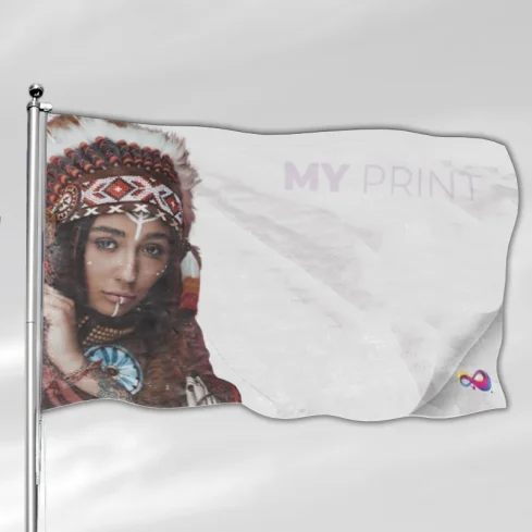 Tissu drapeau pavillon HD B1 115g - Cherokee