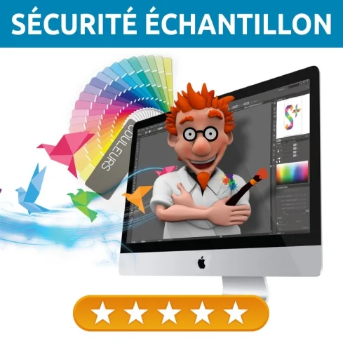 Sécurité impression échantillon - Petra