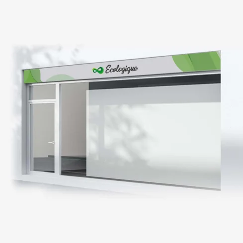 Panneau publicitaire écologique 850g - Leyley