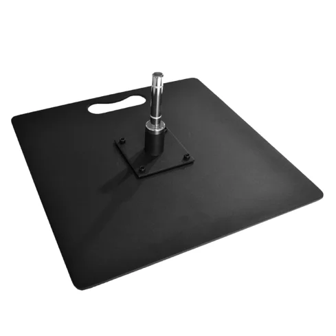 Pied platine carré renforcé 15kg - Piave