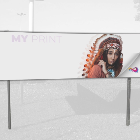 Banderole & bâche pub supérieure 700g - Cris