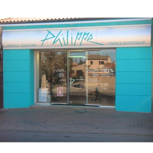 Enseigne murale galbée - Cléopâtre