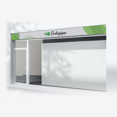 Panneau publicitaire écologique 850g - Leyley