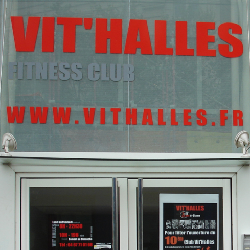 Adhésif pub découpé 1 couleur longue durée - Athènes