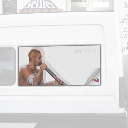 Magnétique Publicitaire voiture - Incas