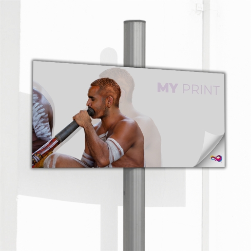 Panneau publicitaire alvéolaire Akilux - Pygmée