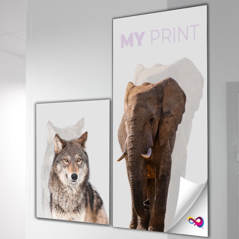 Plaque signalétique intérieure murale plane avec insertion - Ataturk