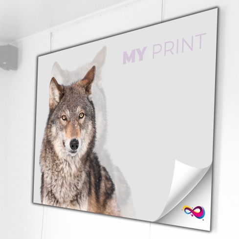 Tissu publicitaire & déco HD M1 210g avec jonc silicone plat 14x3mm - Algonquin