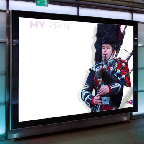 Tissu publicitaire dos noir B1 250g - Carquin